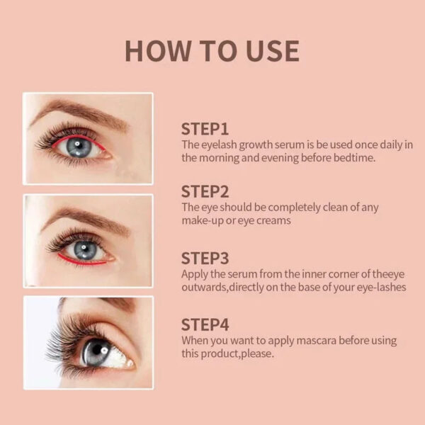 Rapid Growth Serum for Thicker, Fuller Eyelashes - Image 6